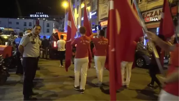 Kilis'te 15 Temmuz nöbetine yoğun ilgi