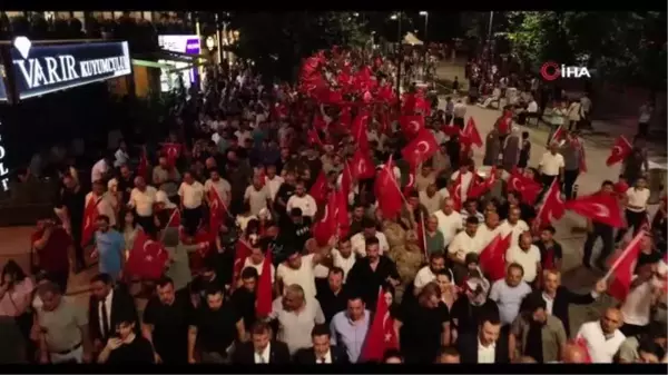 Siirt'te 15 Temmuz Demokrasi ve Milli Birlik Günü'nde etkinlikler düzenlendi