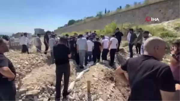 En mutlu günleri kana bulanmıştı: Sağdıç gözyaşlarıyla toprağa verildi