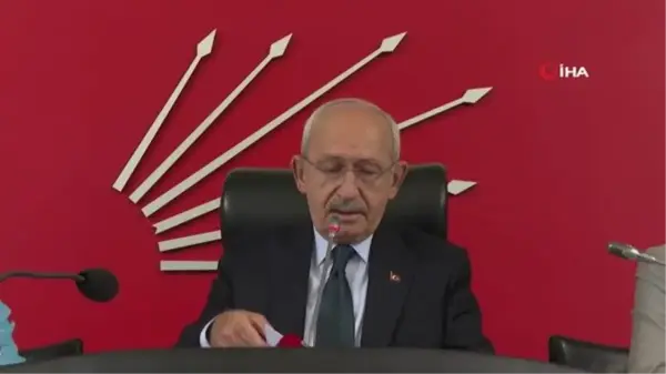 CHP Parti Meclisi, Kılıçdaroğlu başkanlığında toplandı