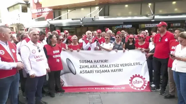 Disk İzmir'de Zamları Protesto Etti, Genel Grev Çağrısı Yaptı