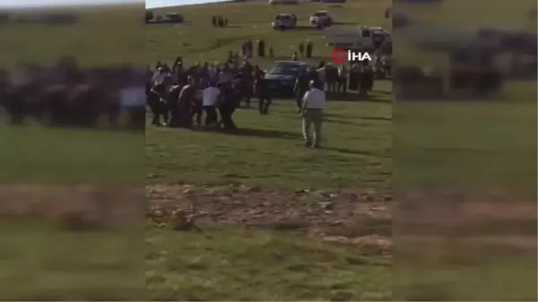 Yayla şenliğinde silahlı kavga: 1 yaralanan şahıs ambulans helikopter ile hastaneye kaldırıldı