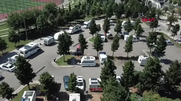 Maltepe Orhangazi Şehir Parkı'nda Karavan Parkı Yenileniyor