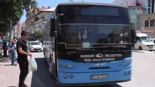 Burdur'da Halk Otobüsü Ücretleri Zamlandı