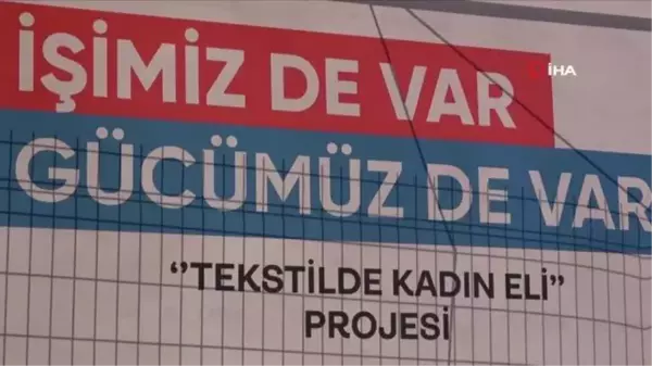 Dezavantajlı kadınlara evde çalışmaları için ücretsiz dikiş makineleri verildi