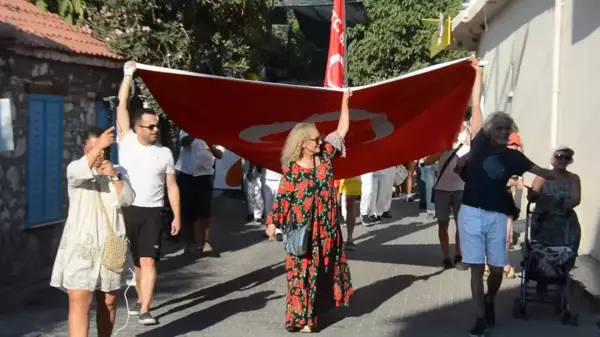 İzmir Dikili Bademli Köyü'nde Temiz Deniz Temiz Çevre Festivali