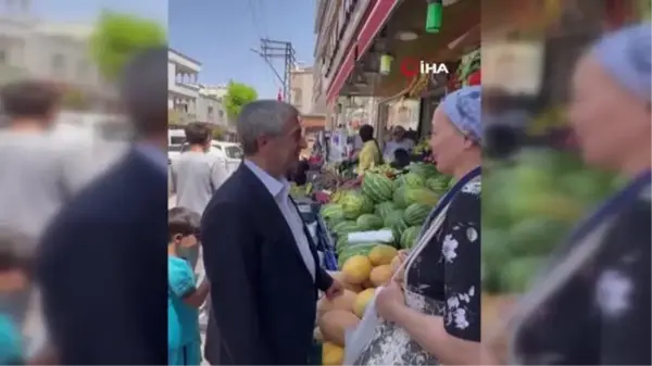 Tahmazoğlu esnaf ve vatandaşla omuz omuza