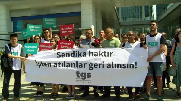 Tgs, Ankara'da Sputnik'teki İşten Çıkarmaları Protesto Etti.