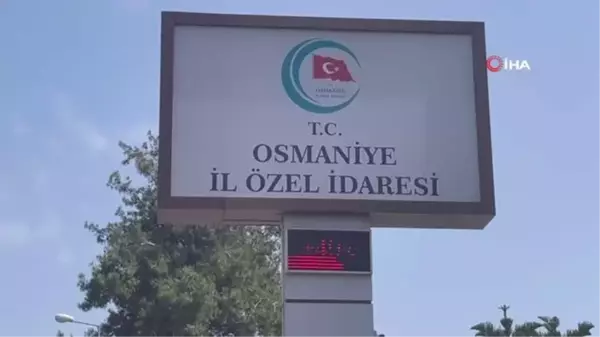 Osmaniye'de termometreler 49'u gösterdi caddeler boş kaldı