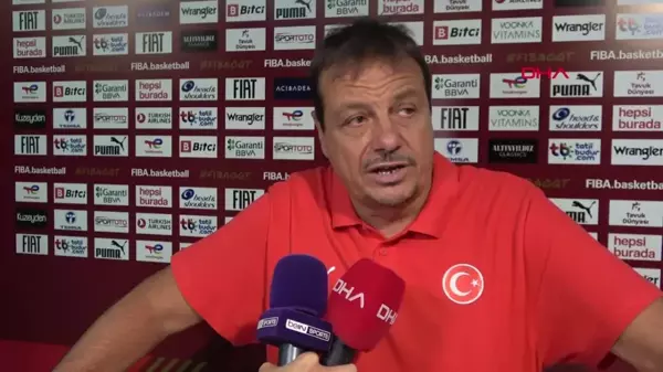 Ergin Ataman: Seyircinin de desteğiyle galibiyet serisine devam edeceğimizi düşünüyorum