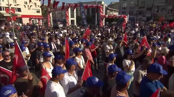 Kılıçdaroğlu Aydın Büyükşehir Belediyesi'nin Toplu Temel Atma Törenine Katıldı.