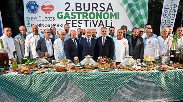 Bursa'nın tescilli lezzetleri Yeşil Gastronomi Festivali ile dünyaya tanıtılacak