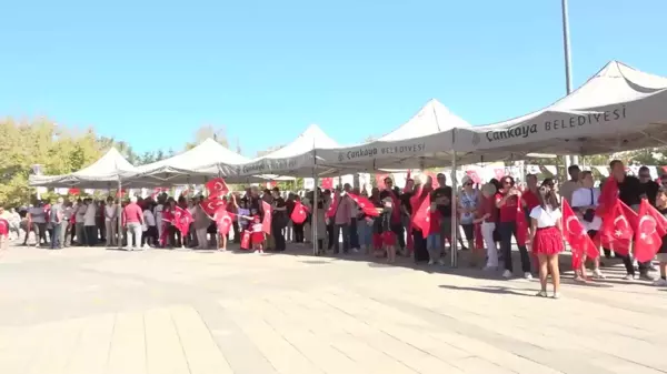 Çankaya Belediyesi 30 Ağustos Zafer Bayramı'nı Kutladı