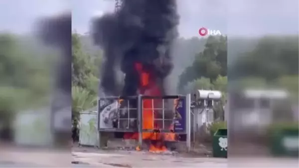 Bodrum'da Yağış Sonucu Trafo Patladı, Yangınlar Çıktı