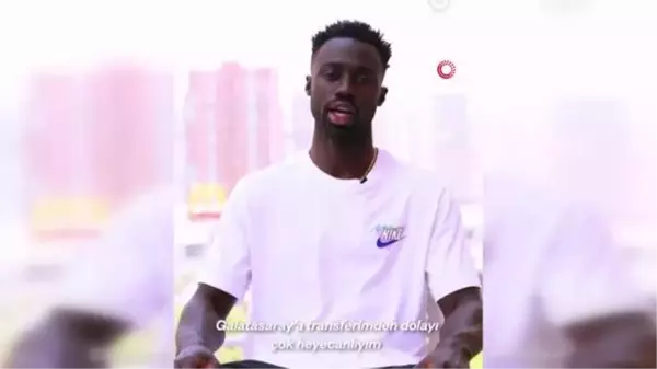 Galatasaray'ın yeni transferi Davinson Sanchez'ten taraftara mesaj