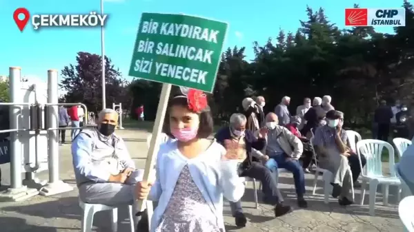 Çekmeköy'deki parkın akaryakıt istasyonu olması planı iptal edildi