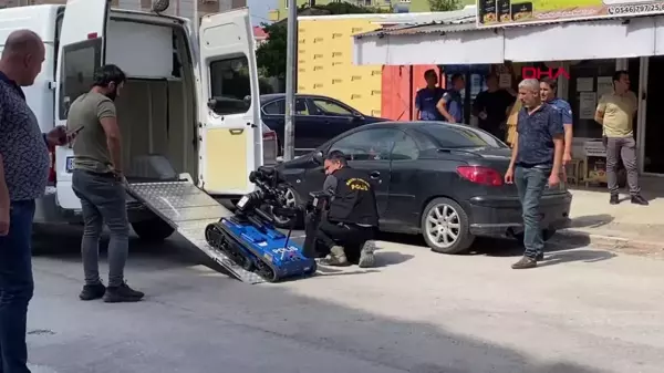 Osmaniye'de Şüpheli Paket Kontrollü Şekilde Patlatıldı