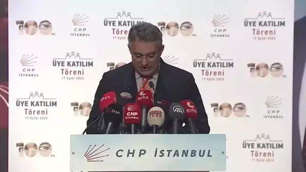 Canan Kaftancıoğlu, İstanbul'da CHP'ye Yeni Katılan Üyelere Seslendi: 