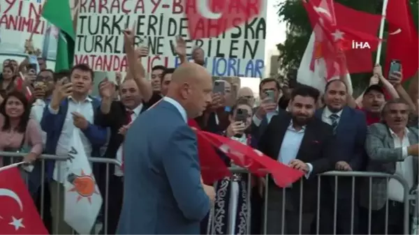 Cumhurbaşkanı Erdoğan, Türkevi'ne geldi