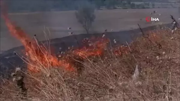 Edirne'de Yangında Türk Bayrağı Koruma Altına Alındı