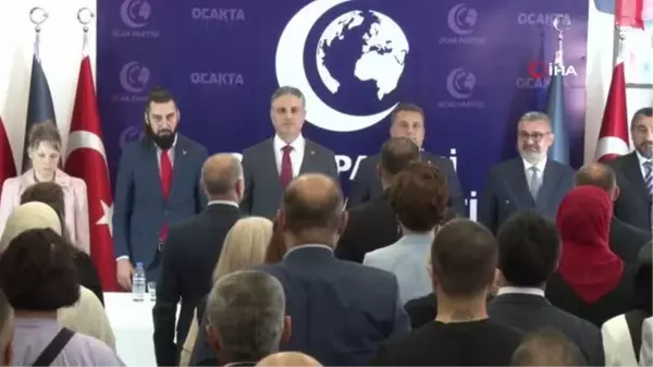 Ocak Partisi Birinci Olağan Kongresi'nde Kadir Canpolat Genel Başkan Seçildi