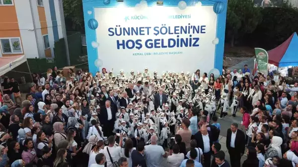 Küçükçekmece Belediyesi 505 çocuğu ücretsiz sünnet ettirerek şölen düzenledi