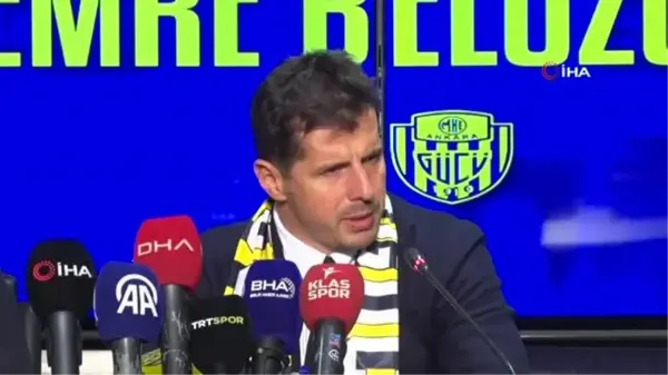 MKE Ankaragücü Emre Belözoğlu'na emanet -1-