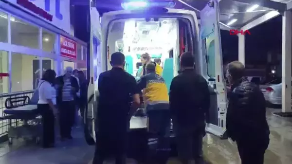 Saimbeyli'de kafa kafaya çarpışan otomobillerde 7 kişi yaralandı