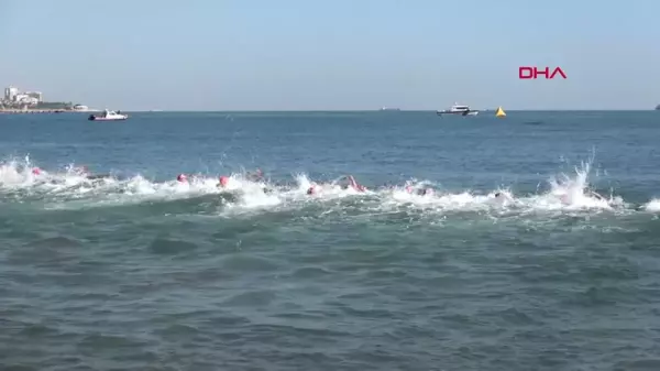 Avrupa Triatlon Kupası'nda Annabel Mortan birinci oldu