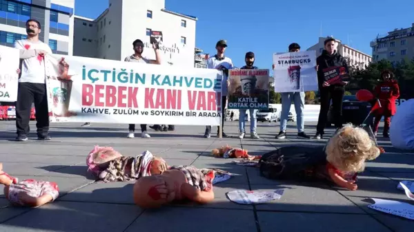 Erzurum'da İsrail'in Gazze'deki vahşetini protesto eden gençler