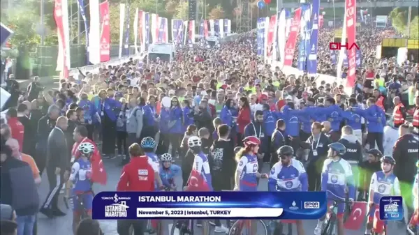 İstanbul Maratonu'nda start verildi