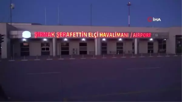 Şırnak Şerafettin Elçi Havalimanı'nda Uçak Kazası ve Yangın Tatbikatı Gerçekleştirildi