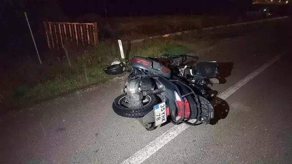 Safranbolu'da motokurye kaza sonucu hayatını kaybetti