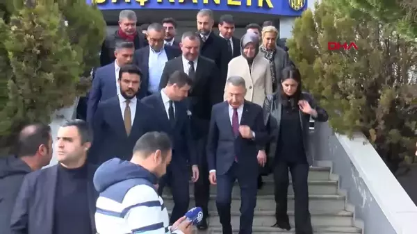 AK Parti Milletvekillerinden MKE Ankaragücü'ne Ziyaret