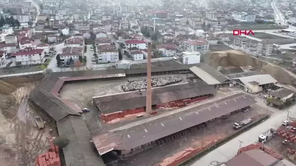 Erbaa'daki Tuğla Fabrikaları Deprem Bölgesine Üretimin Yüzde 30'unu Gönderiyor