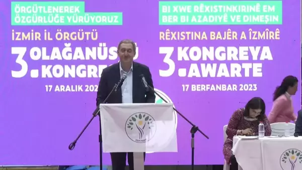 Dem Parti Eş Genel Başkanı Tuncer Bakırhan: 