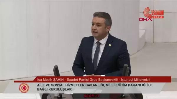 Milli Eğitim ile Aile ve Sosyal Hizmetler bakanlıklarının bütçeleri, TBMM'de