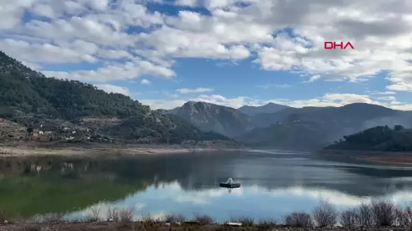 Bodrum'a içme suyu temini için Akgedik Barajı devreye alındı