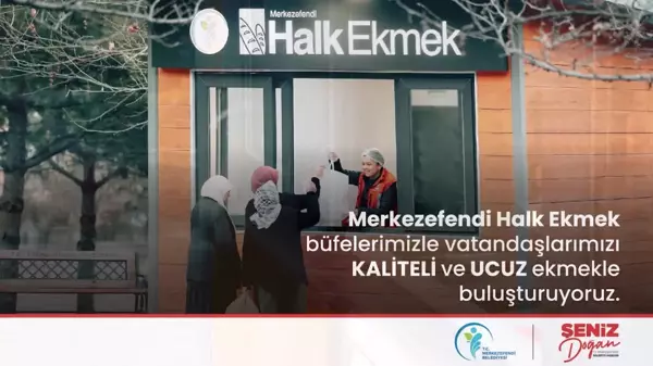 Merkezefendi Belediyesi'nden Halk Süt ve Halk Ekmek Projesi