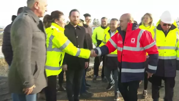 Başkan Soyer Çiğli İleri Biyolojik Atıksu Arıtma Tesisi'nin 4. Faz İnşaatını İnceledi