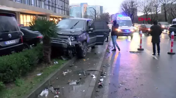 Bağırköy'de Zincirleme Kaza: 1 Yaralı