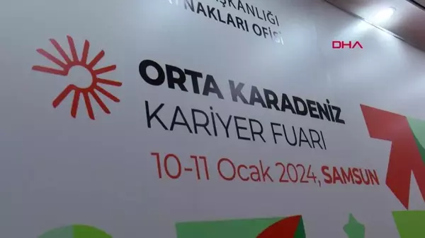 Cumhurbaşkanlığı İnsan Kaynakları Ofisi ve Samsun Üniversitesi tarafından Orta Karadeniz Kariyer Fuarı açıldı