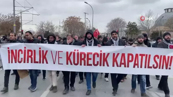 Konya'da şehitler anıldı, Gazze için acil ateşkes çağrısı yapıldı