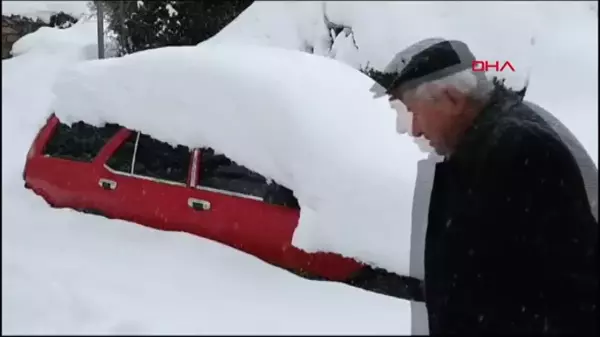 Bitlis'te Kar Yağışı Nedeniyle Kapanan Köy Yollarının Çoğu Açıldı