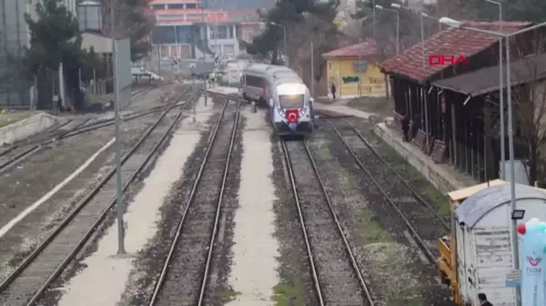 Burdur'da 15 Yıl Sonra İlk Tren Seferi Başladı