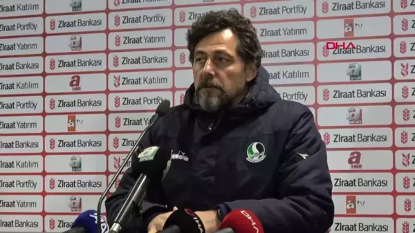 Sakaryaspor maçının ardından