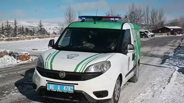 Yozgat'ta Hayvanlara Yiyecek Bırakma Çalışması