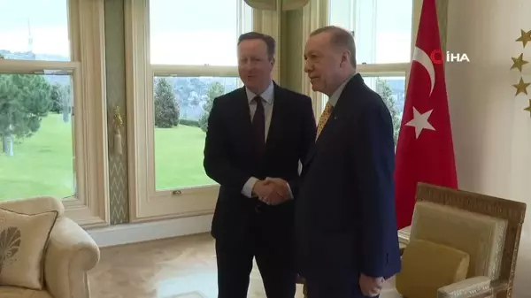 Cumhurbaşkanı Erdoğan, Birleşik Krallık Dışişleri Bakanı Cameron'u Kabul Etti