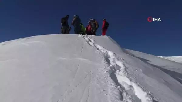 Kaçkar Dağlarında 'Heliski' heyecanı devam ediyor