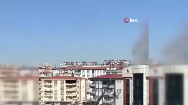 Gaziantep Tapu Müdürlüğü'nde yangın çıktı